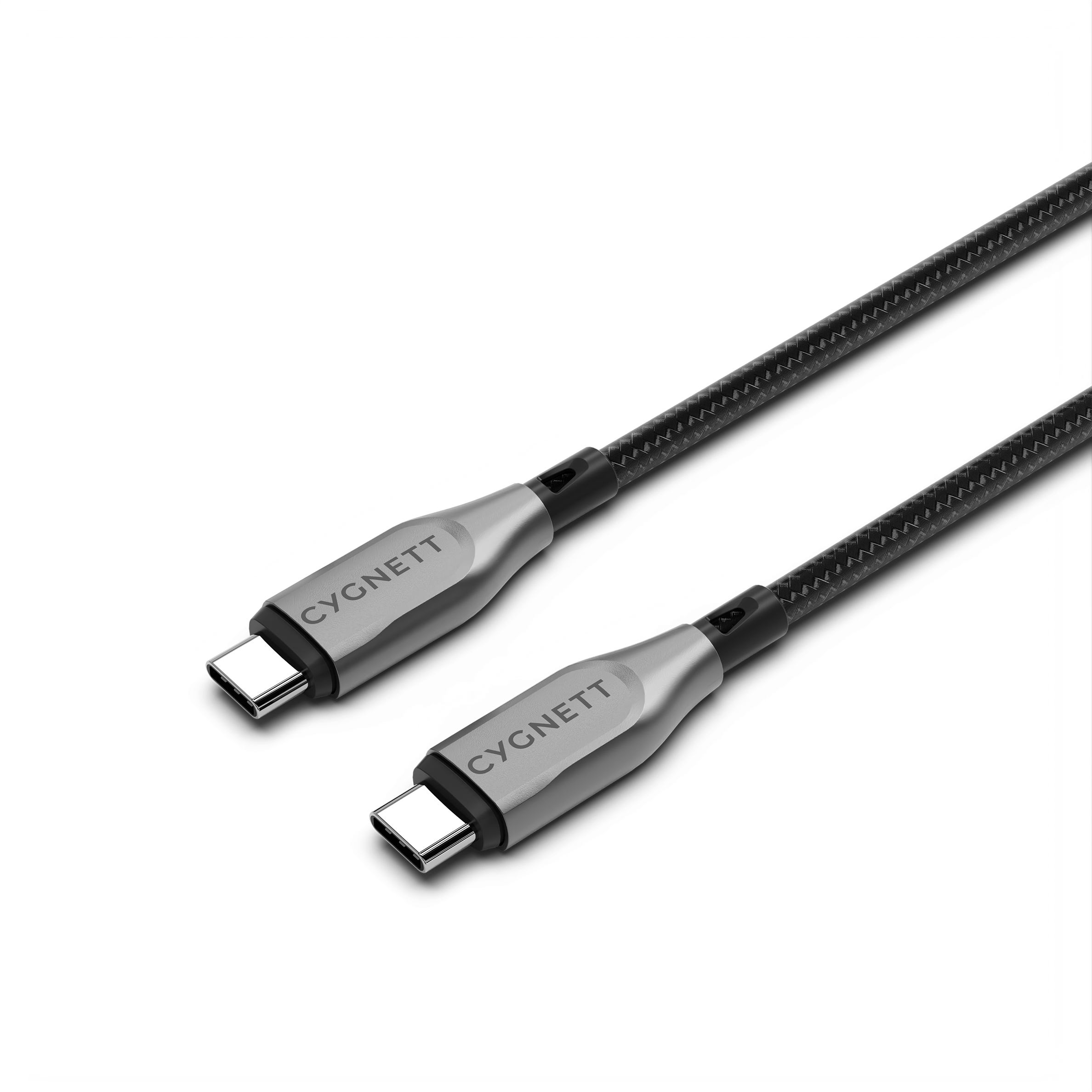 USB-C to USB-C Cable 2M – Black - Cygnett (AU)