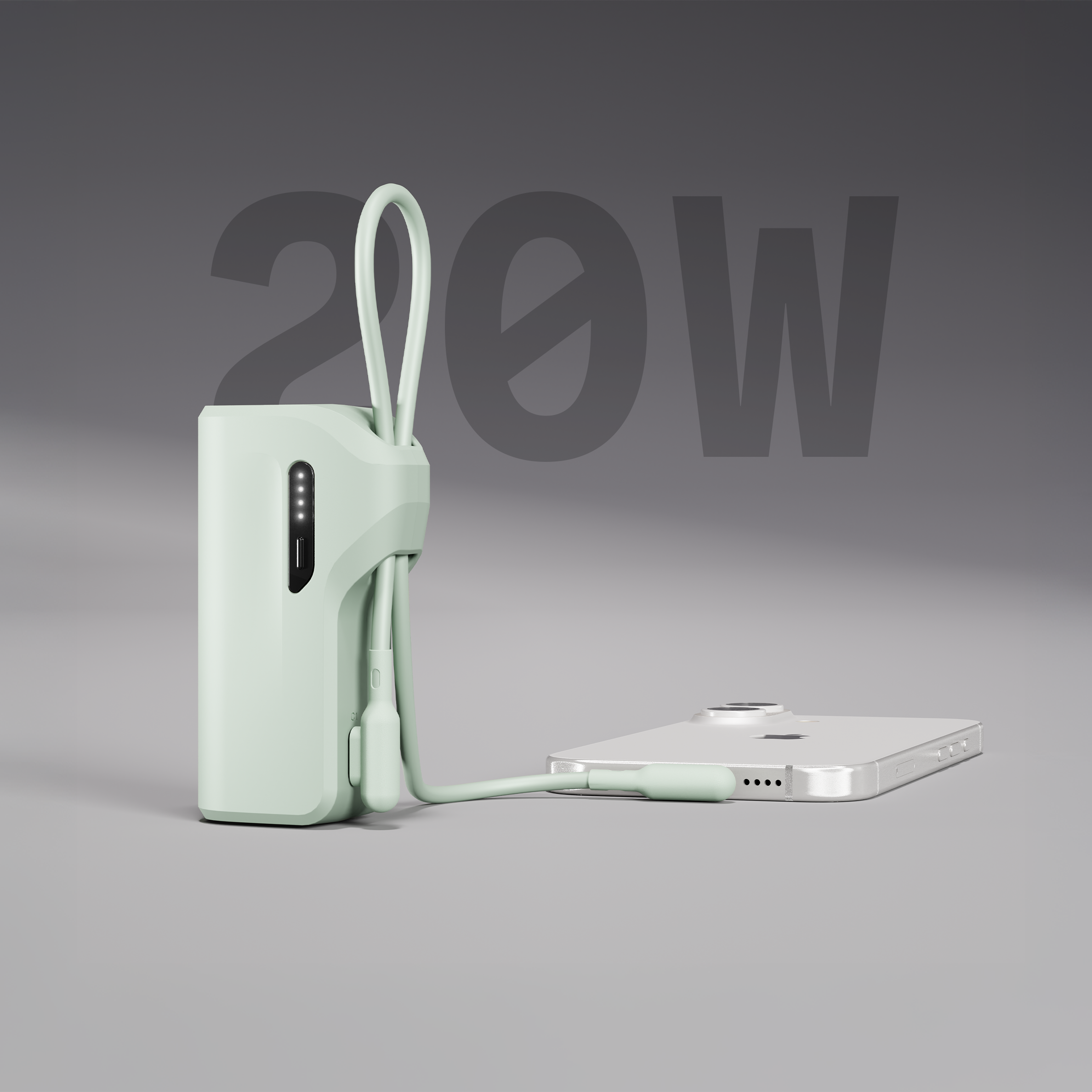 Power Bank 5K + USB-C Cable Combo