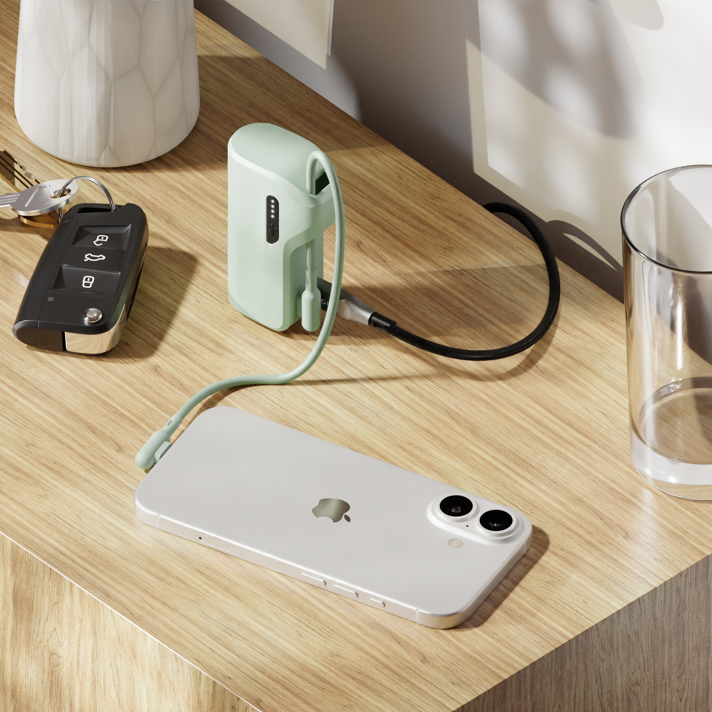 Power Bank 5K + USB-C Cable Combo