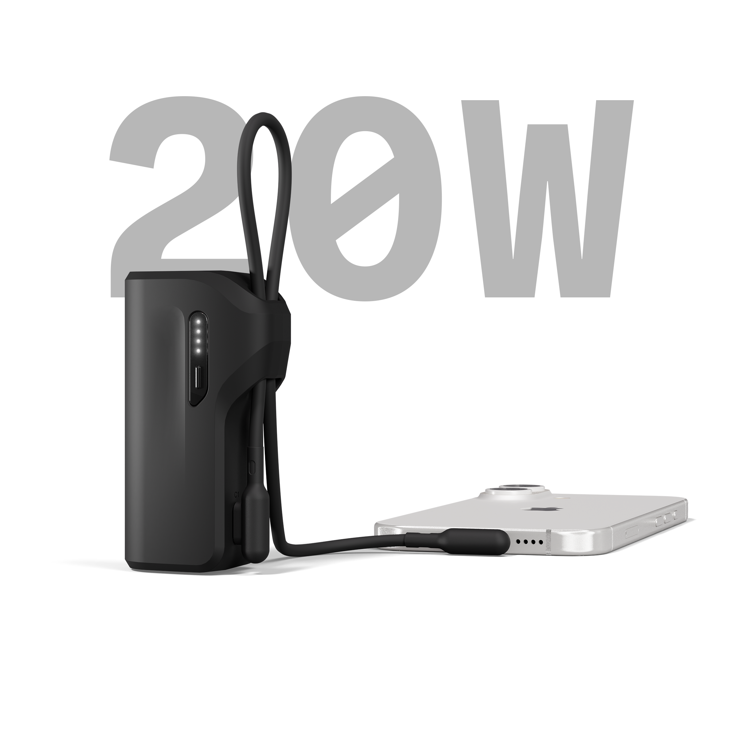 Power Bank 5K + USB-C Cable Combo