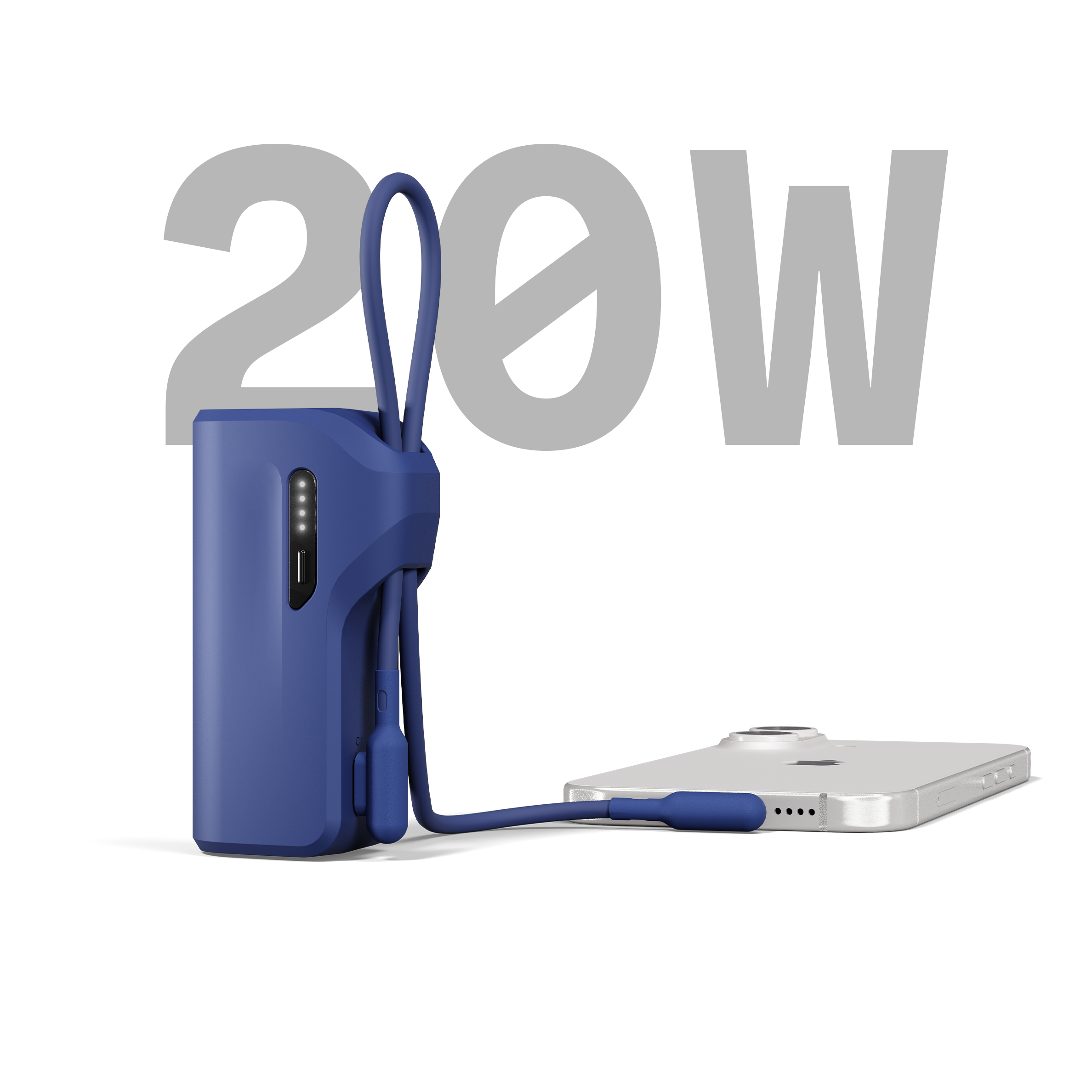 Power Bank 5K + USB-C Cable Combo