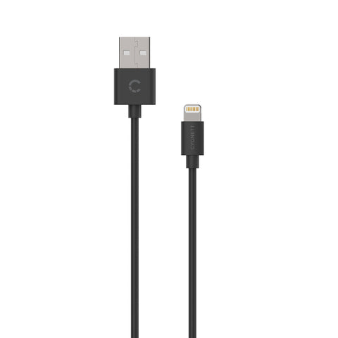 Lightning to USB-A Cable - 1m Black
