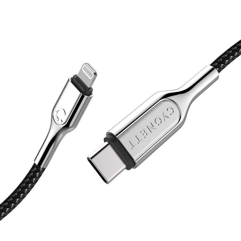 Lightning to USB-C Cable Black 1m - Cygnett (AU)