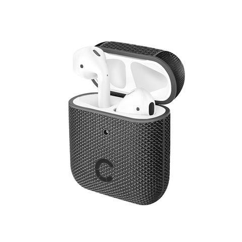AirPods 1 and 2 Protective Case - Grey/Black