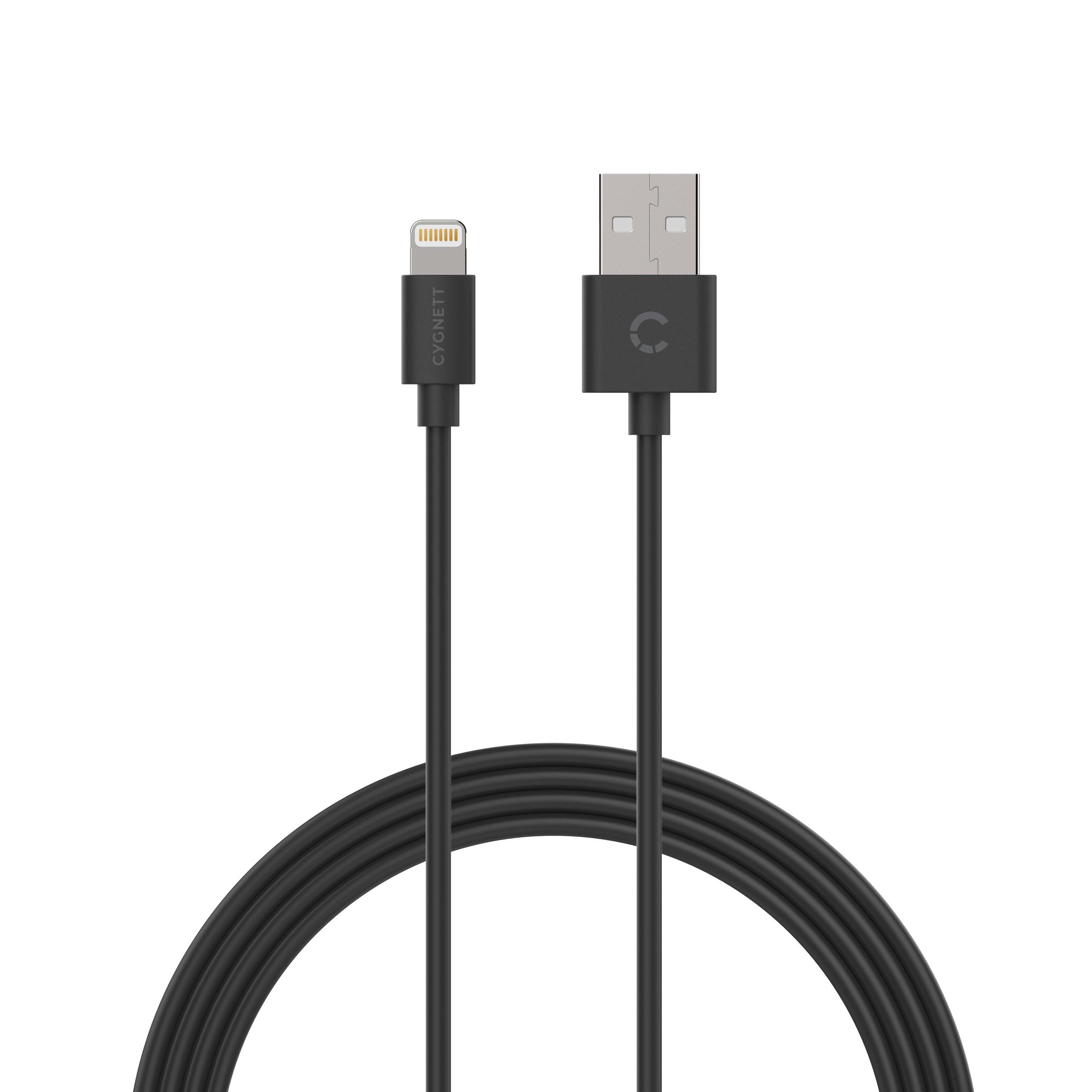 Lightning to USB-A Cable - 2m Black