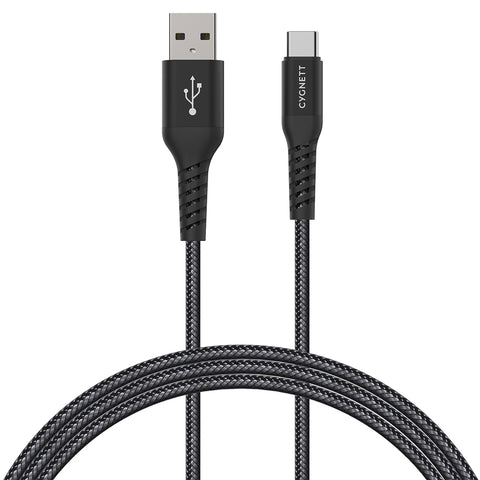 USB-C to USB-A Cable - Black 1m