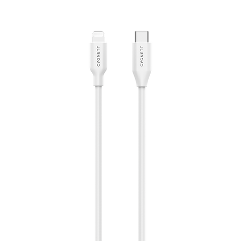 Lightning to USB-C Cable 1M White
