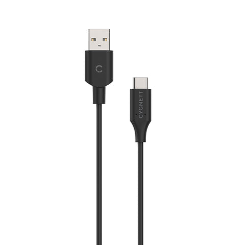 USB-C 2.0 to USB-A Cable - 10cm Black