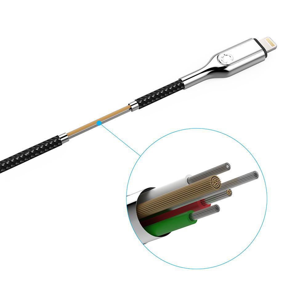 Lightning to USB-A Cable Braided Black 2m - Cygnett (AU)