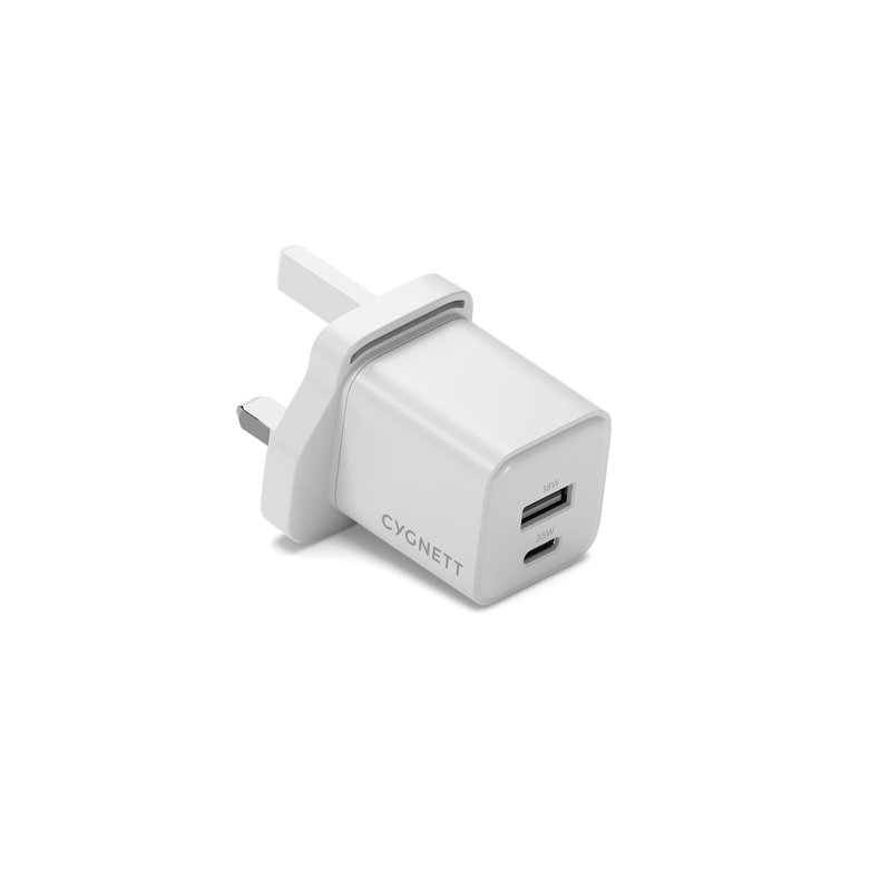 Dual Port Wall Charger 35W