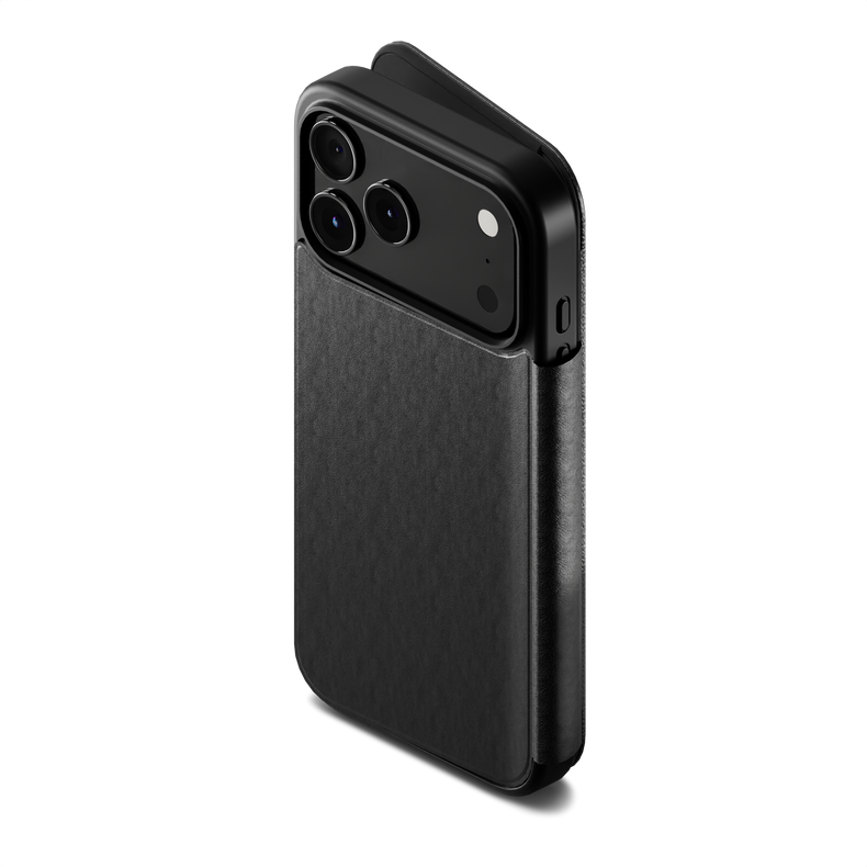 Magnetic Leather Wallet Case for iPhone 17 Pro Max