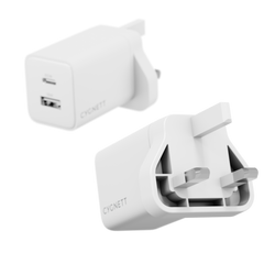 Dual Port Wall Charger 45W