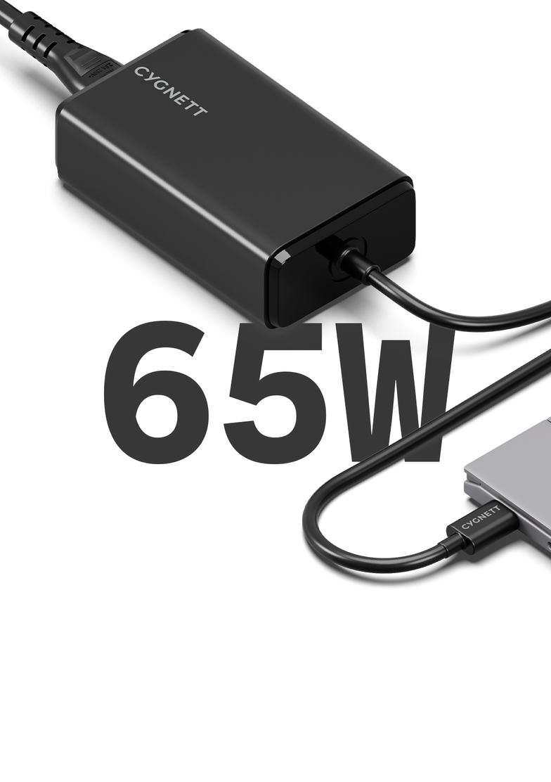 65W USB-C GaN Laptop Charger
