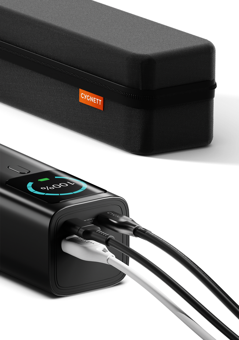 148W Laptop Power Bank 27K with Case