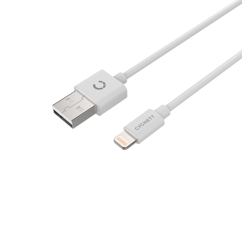 Lightning to USB-A Cable 1M - White - Cygnett (AU)