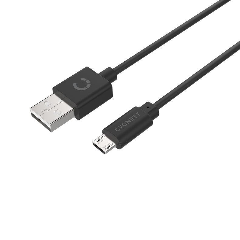 Micro USB to USB-A Cable 1M - Black - Cygnett (AU)
