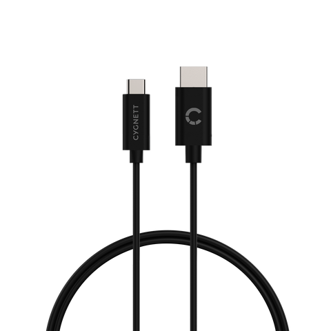 USB-C to HDMI Cable 1.8M - Black - Cygnett (AU)