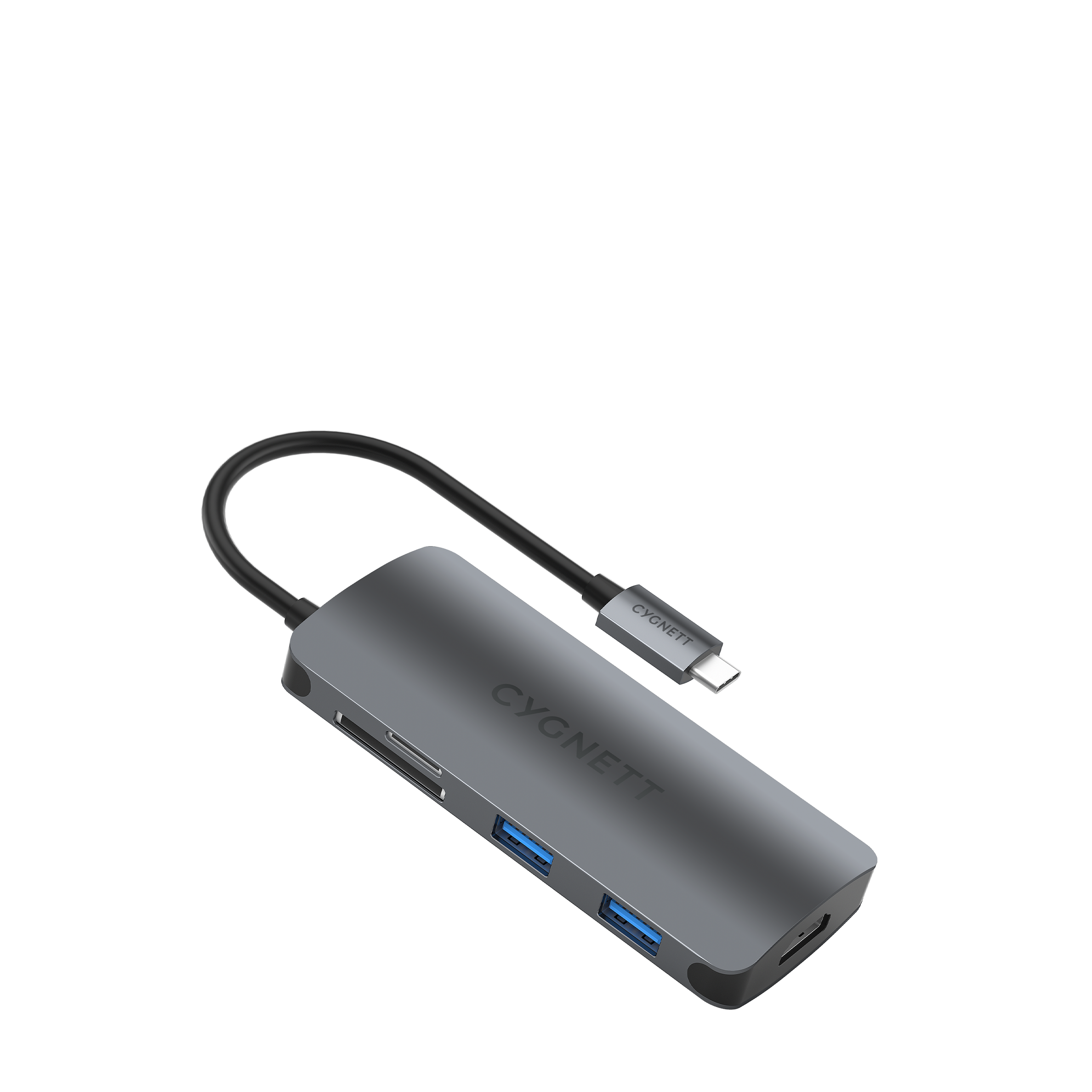 6-in-1 USB-C Hub (Single HDMI) - Cygnett (AU)