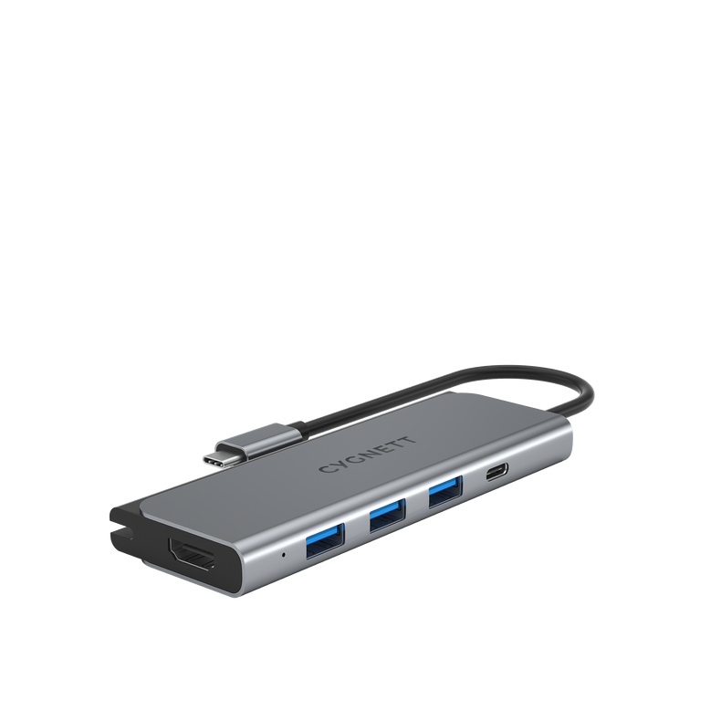 5-in-1 USB-C Hub (Single HDMI) - Cygnett (AU)