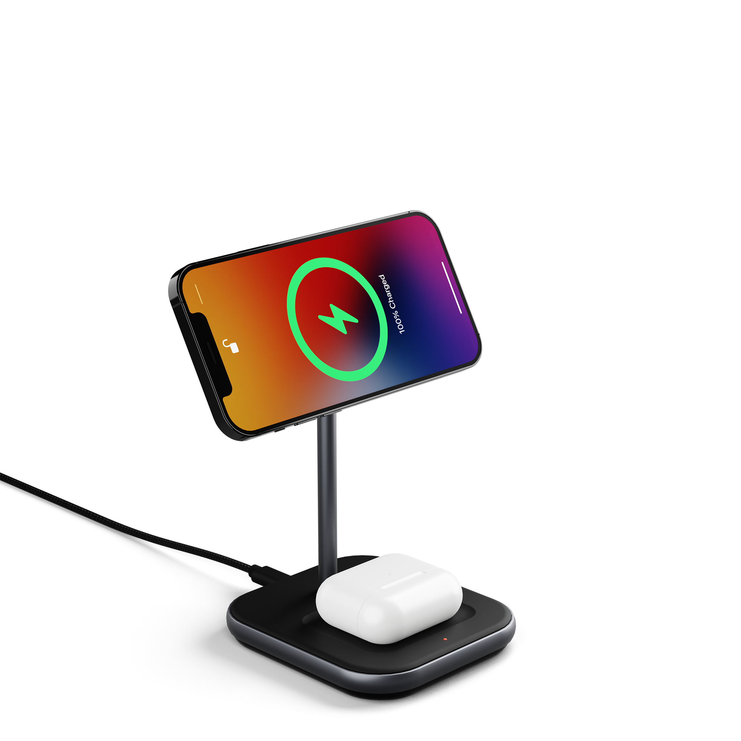 2-in-1 Magnetic Wireless Charger