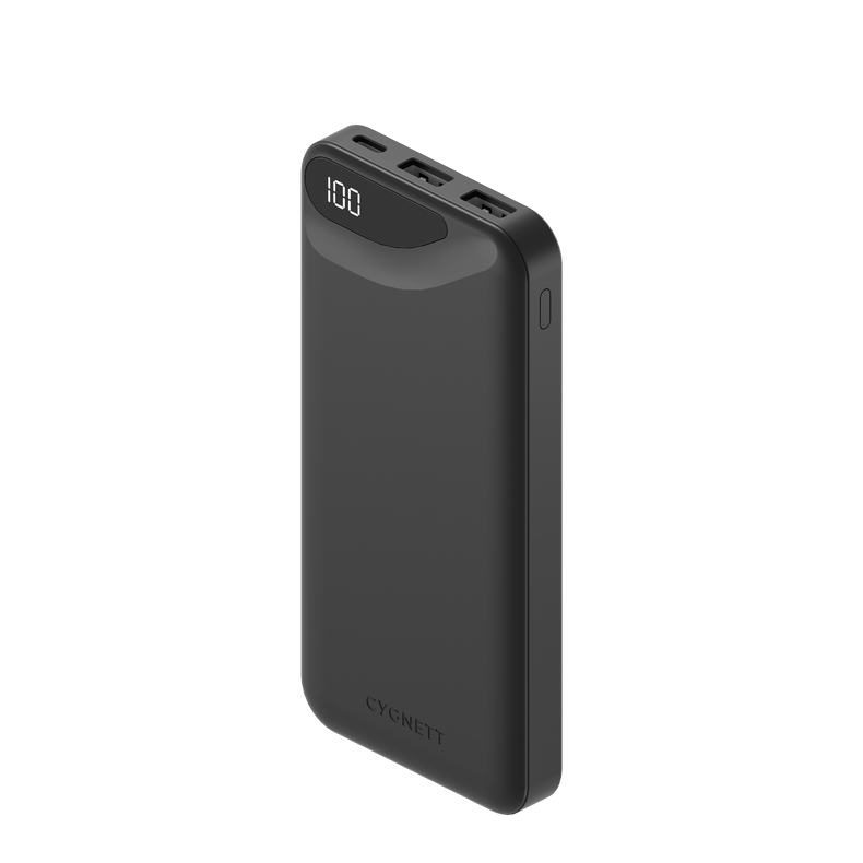 10,000 mAh Power Bank - Black - Cygnett (AU)