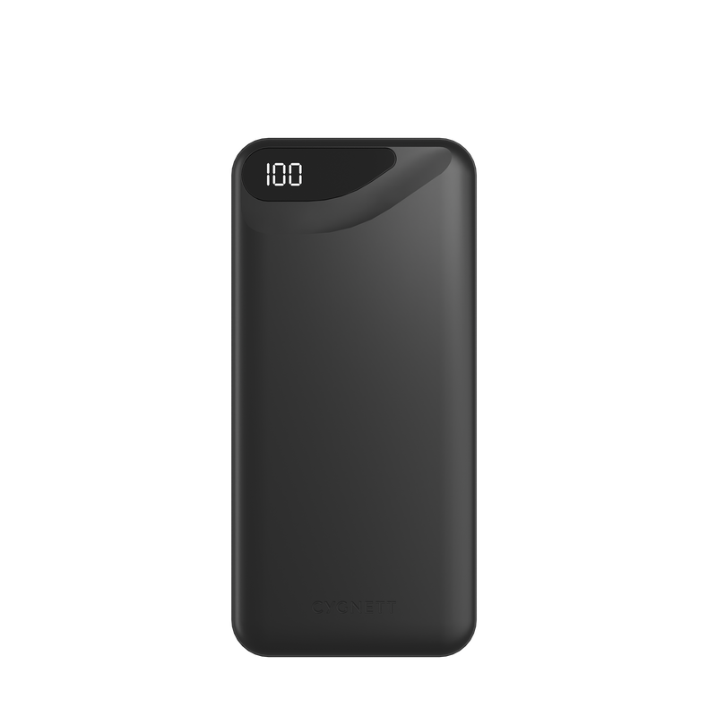 20,000 mAh Power Bank - Black - Cygnett (AU)