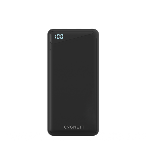 10,000 mAh Power Bank - Black - Cygnett (AU)