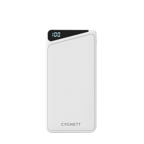 10,000 mAh Power Bank - White - Cygnett (AU)