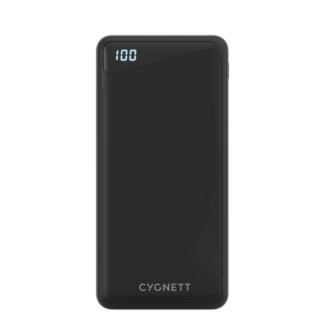 20,000 mAh Power Bank - Black - Cygnett (AU)