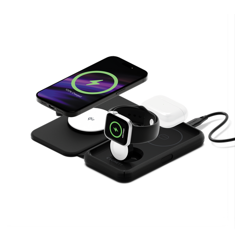 MagTravel 3-in-1 Wireless Charger