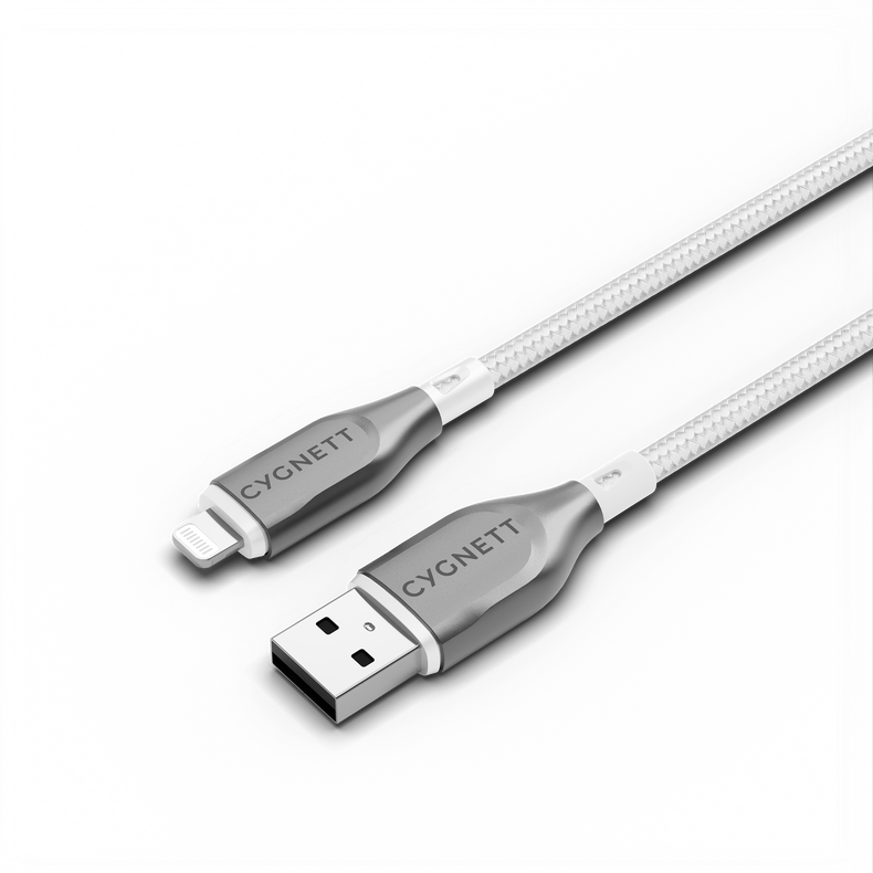 Lightning to USB-A Cable 2M - White - Cygnett (AU)