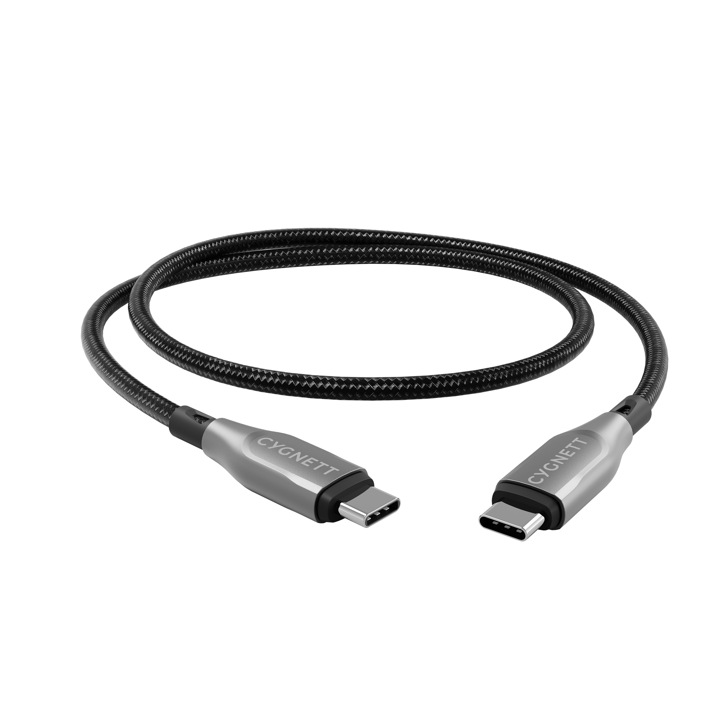 USB-C to USB-C Cable 1M  – Black - Cygnett (AU)