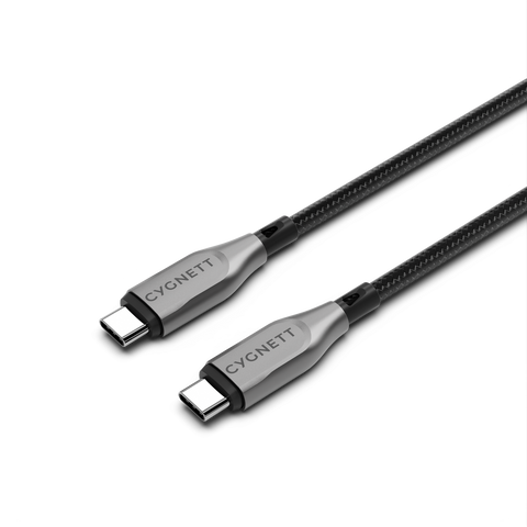 USB-C to USB-C Cable 2M  – Black - Cygnett (AU)