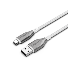 USB-C to USB-A Cable 1M - White