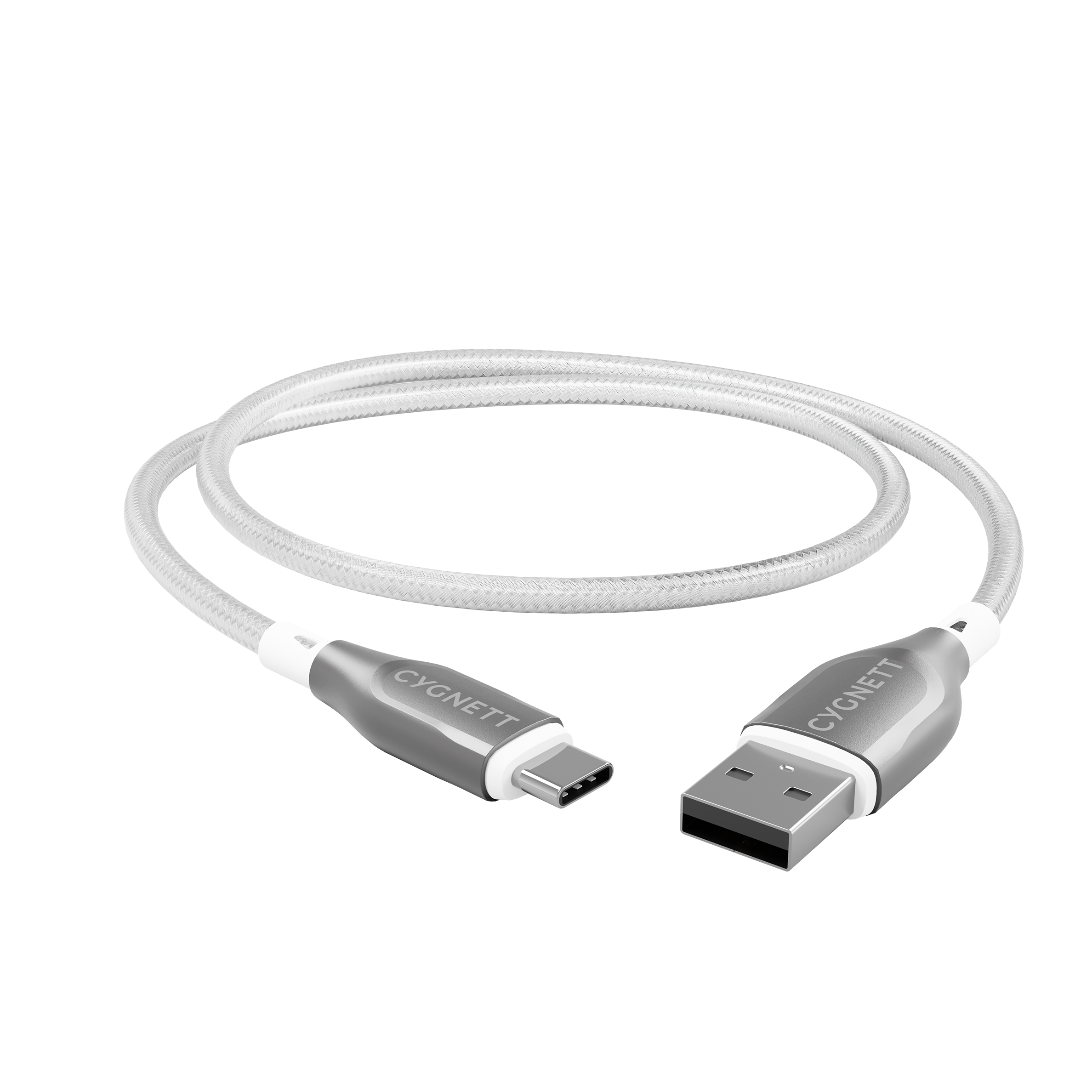 USB-C to USB-A Cable 1M - White