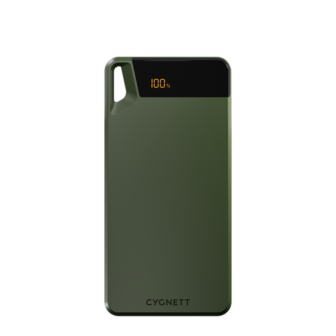 10,000 mAh Power Bank - Green - Cygnett (AU)