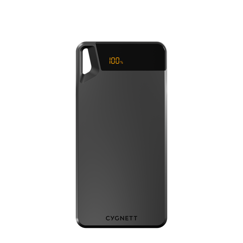 10,000 mAh Power Bank - Black