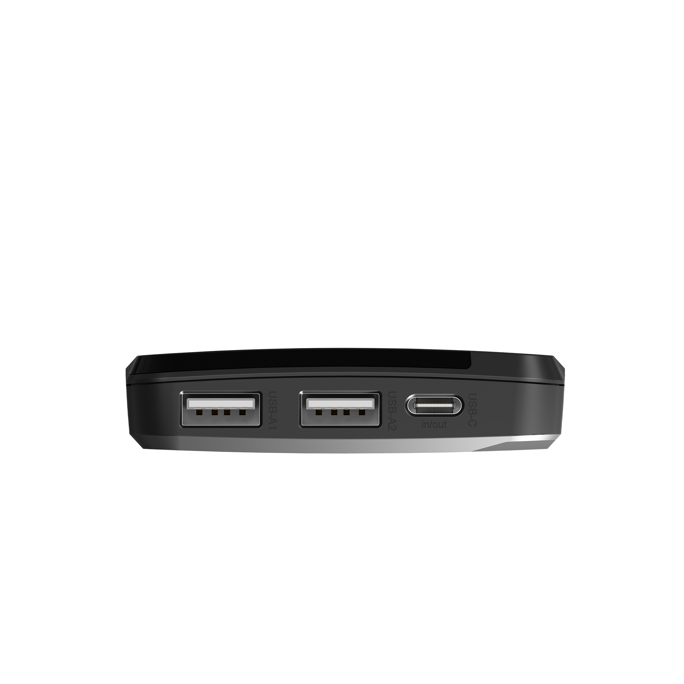 10,000 mAh Power Bank - Black