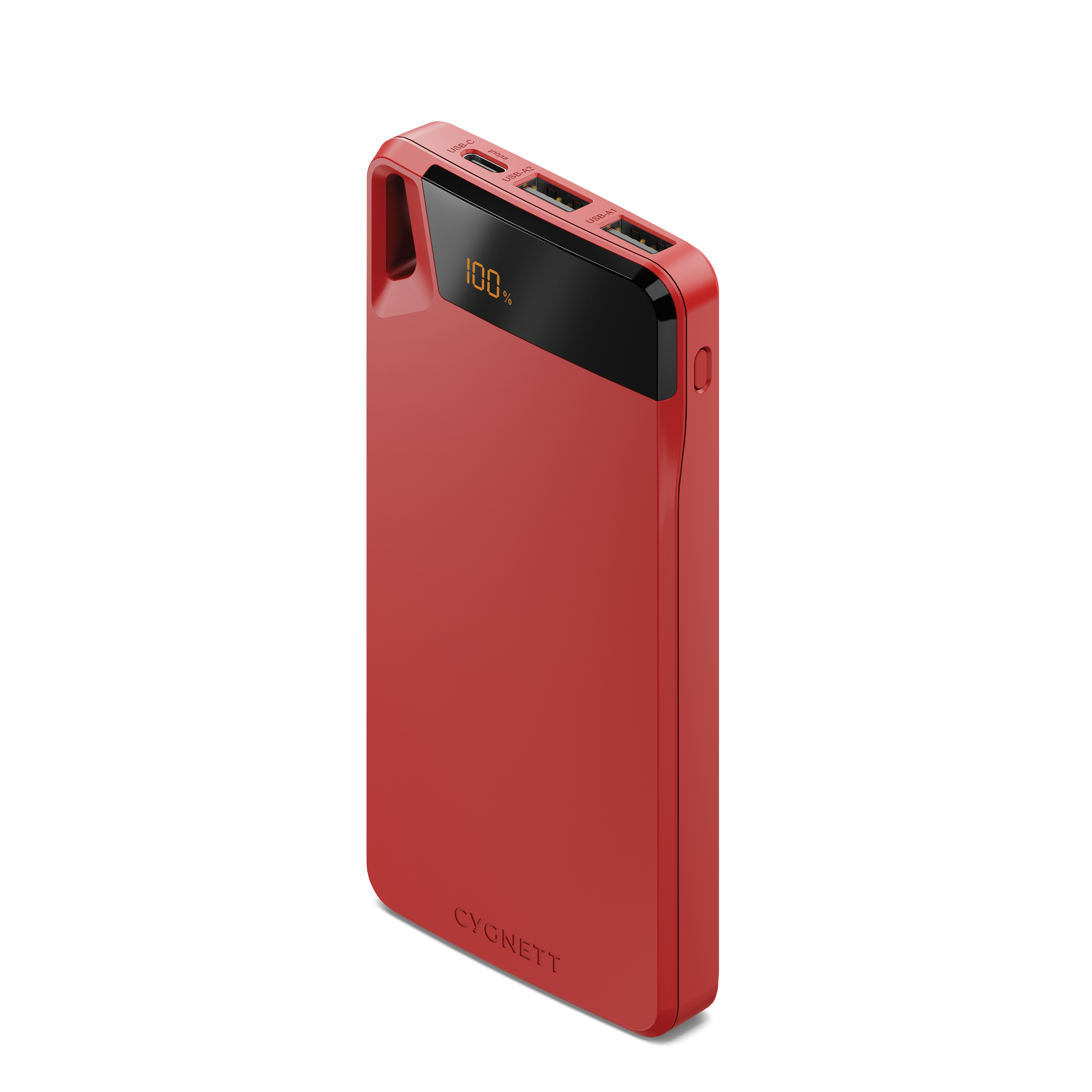 10,000 mAh Power Bank - Red - Cygnett (AU)