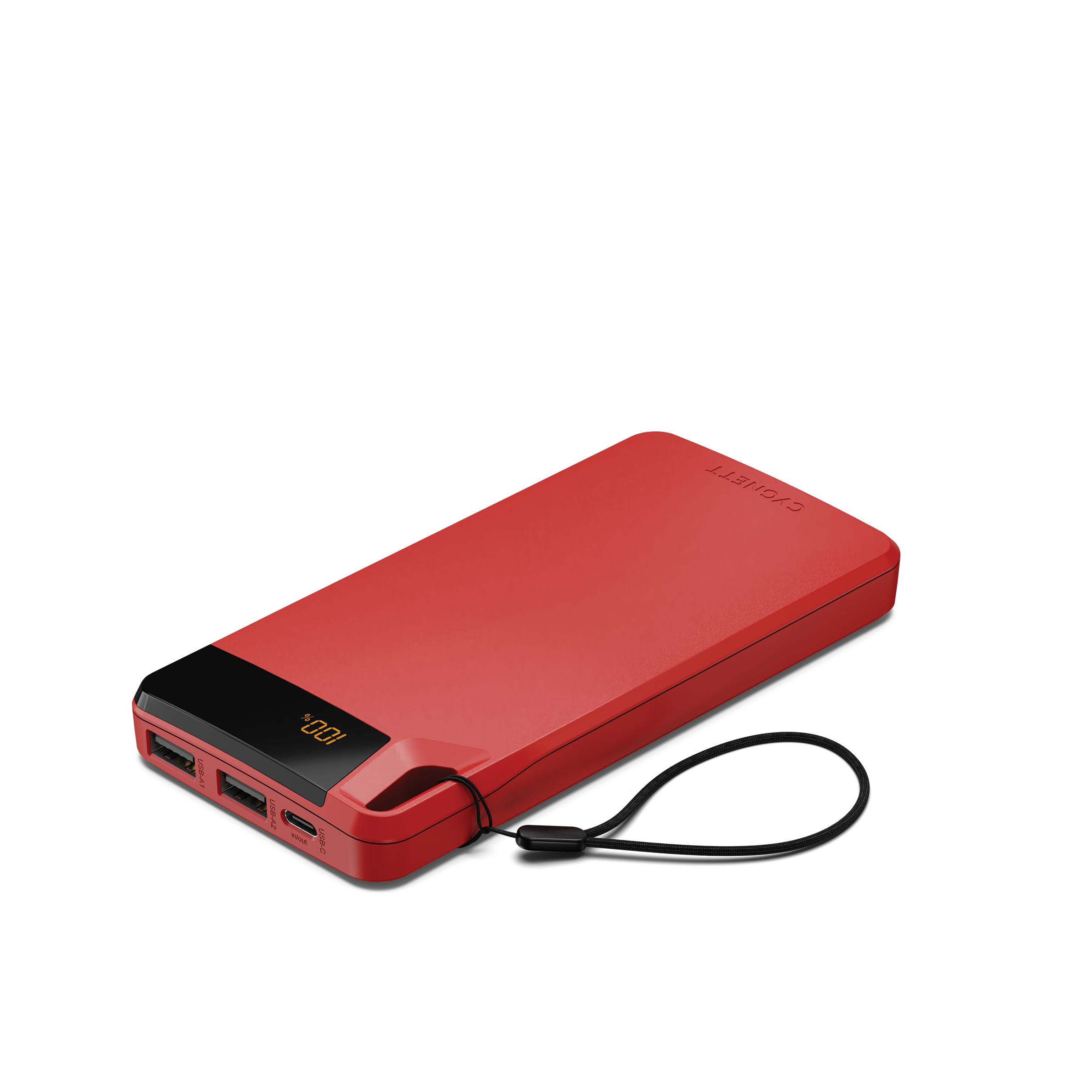 10,000 mAh Power Bank - Red - Cygnett (AU)