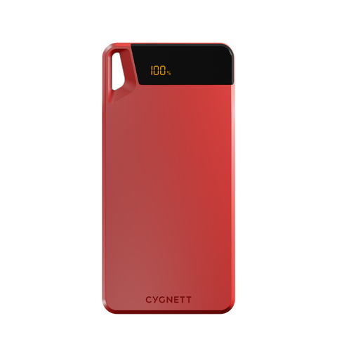 20,000 mAh Power Bank - Red - Cygnett (AU)