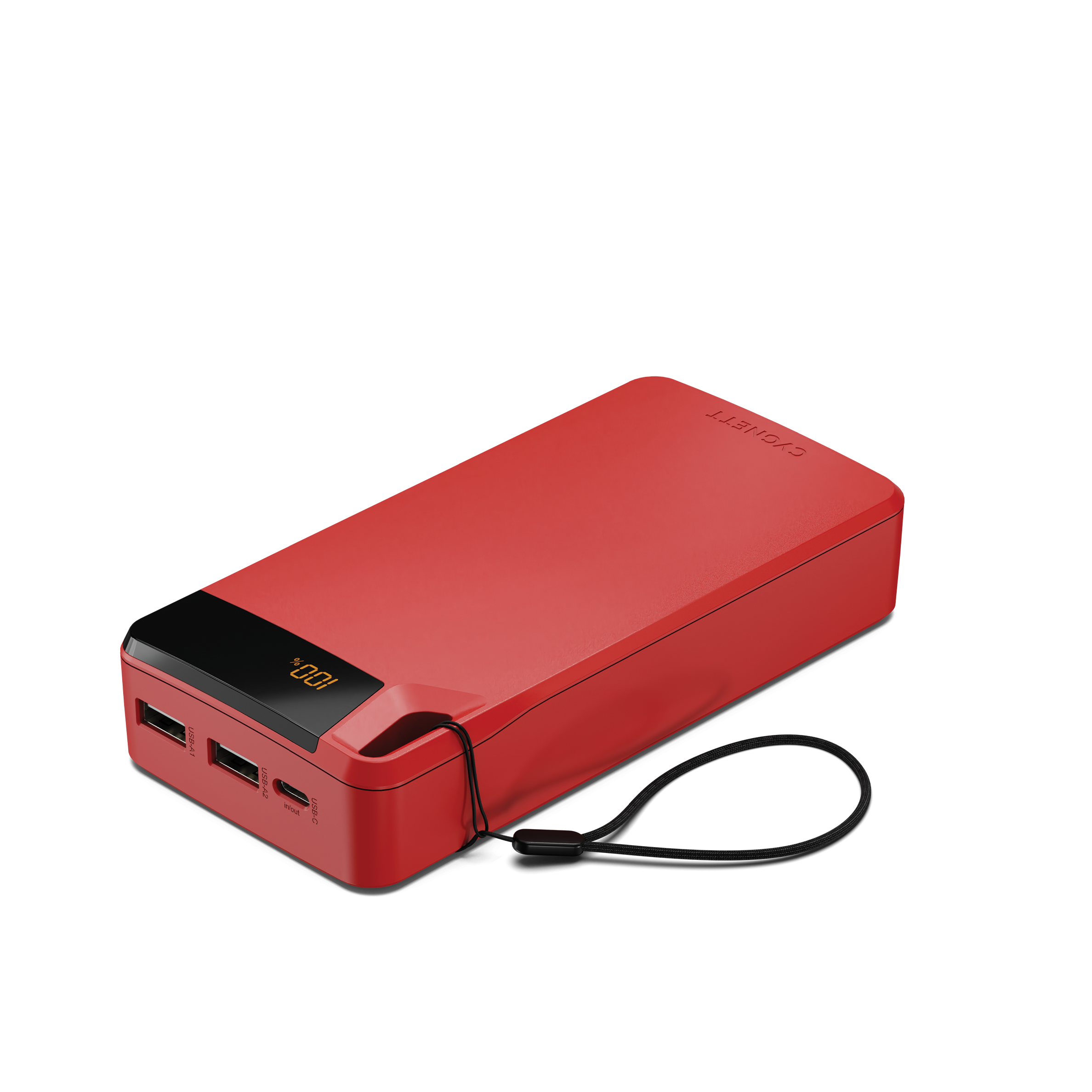 20,000 mAh Power Bank - Red - Cygnett (AU)