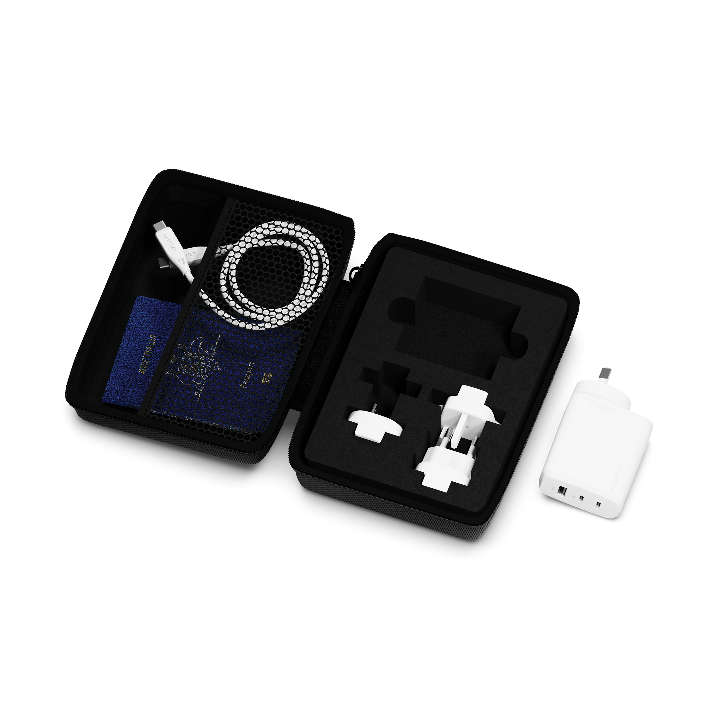 67W Multiport GaN Travel Wall Charger - Cygnett (AU)