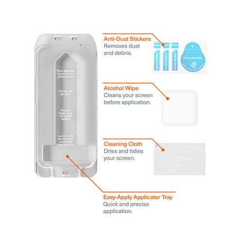 iPhone 16/15 Plus Glass Screen Protector