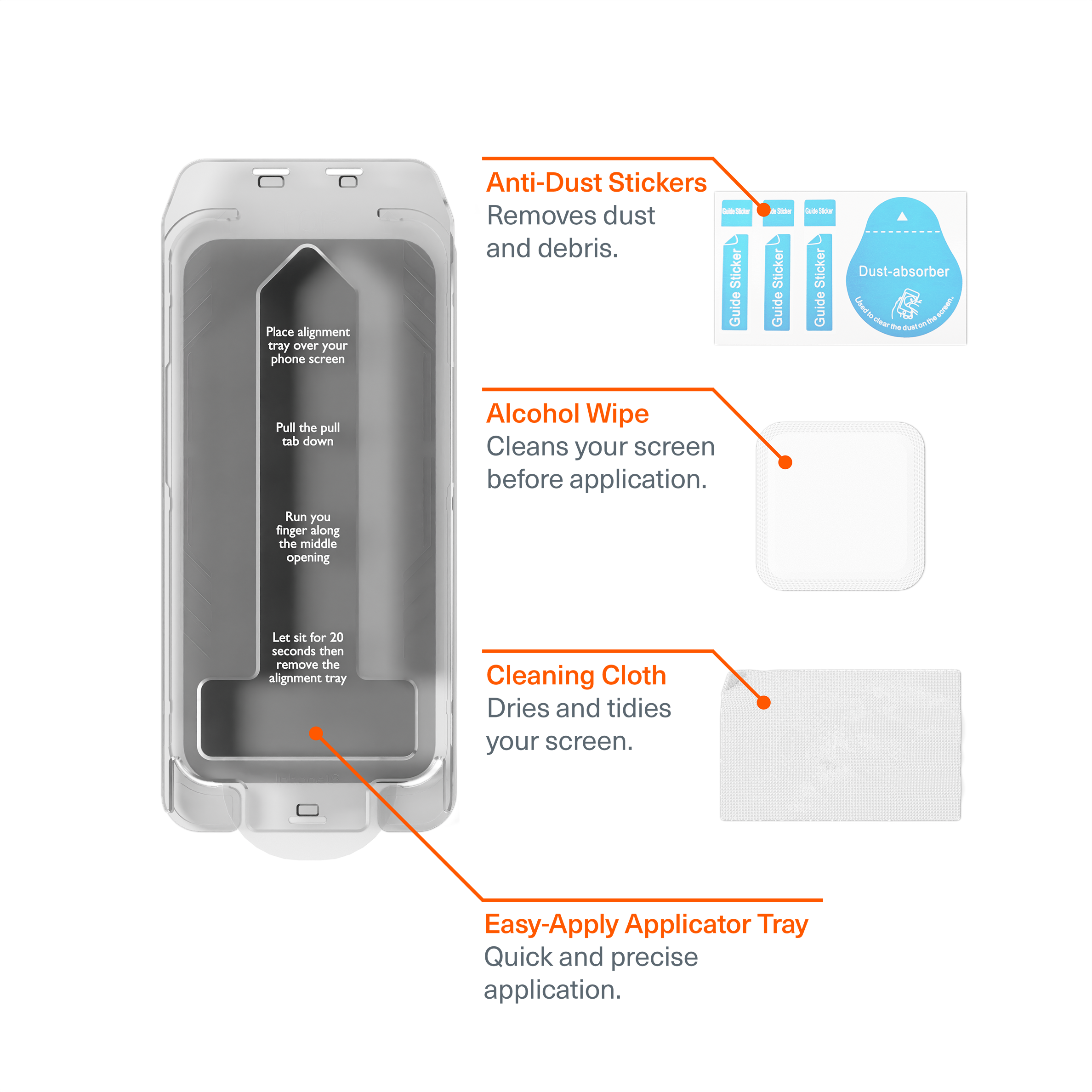 iPhone 16 Pro Privacy Screen Protector