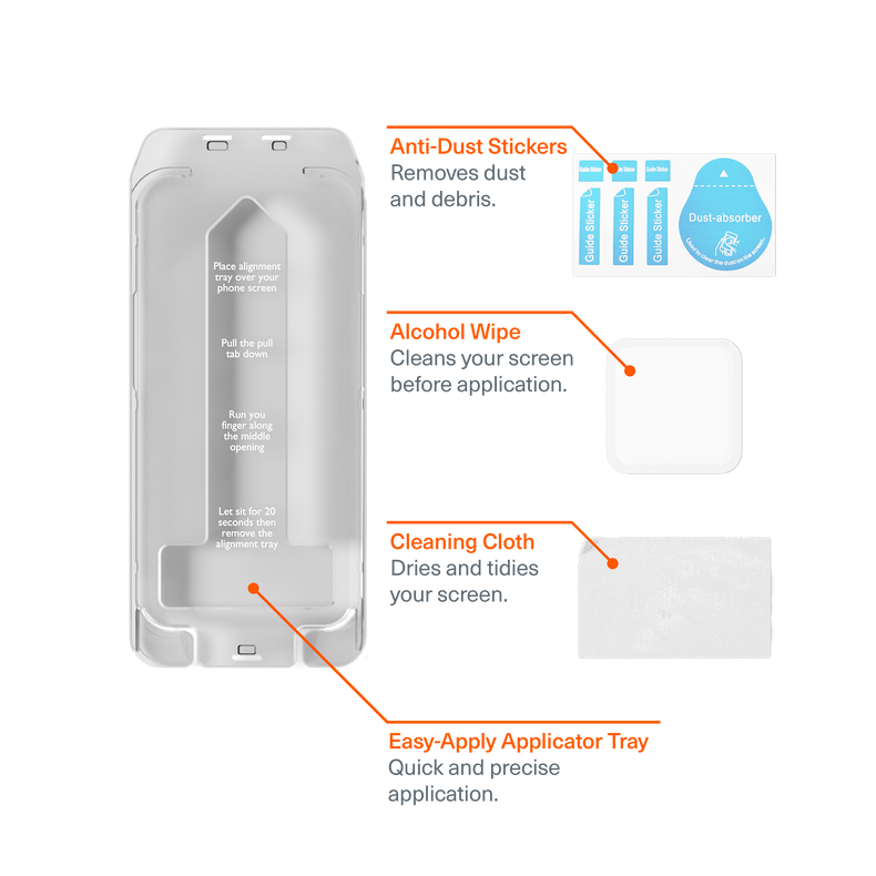 iPhone 15/16 Gorilla Glass Screen Protector