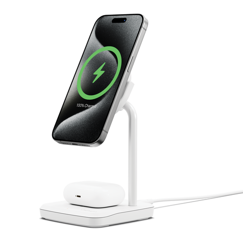 2-in-1 Magnetic Wireless Charger Qi2.0