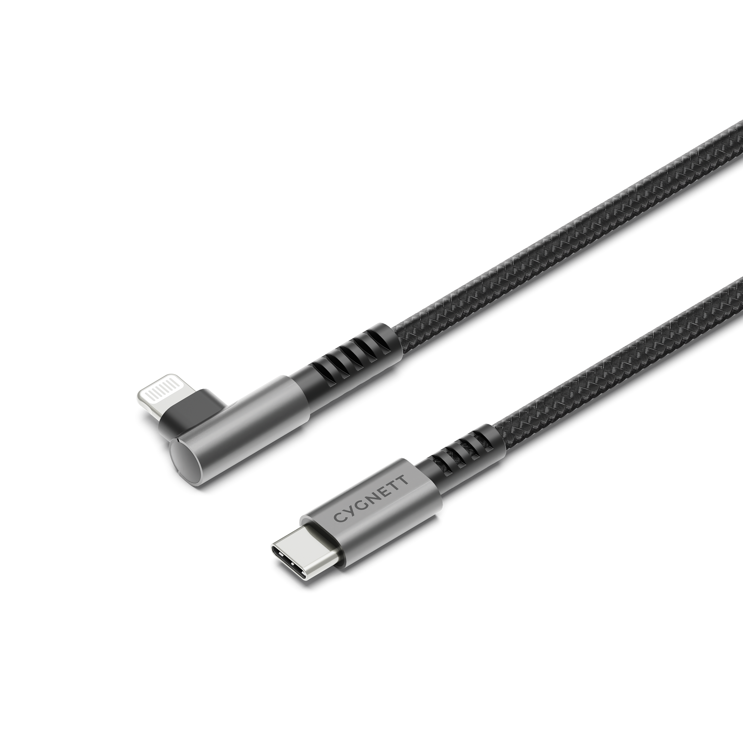 Right Angle Lightning to USB-C Cable - 1M