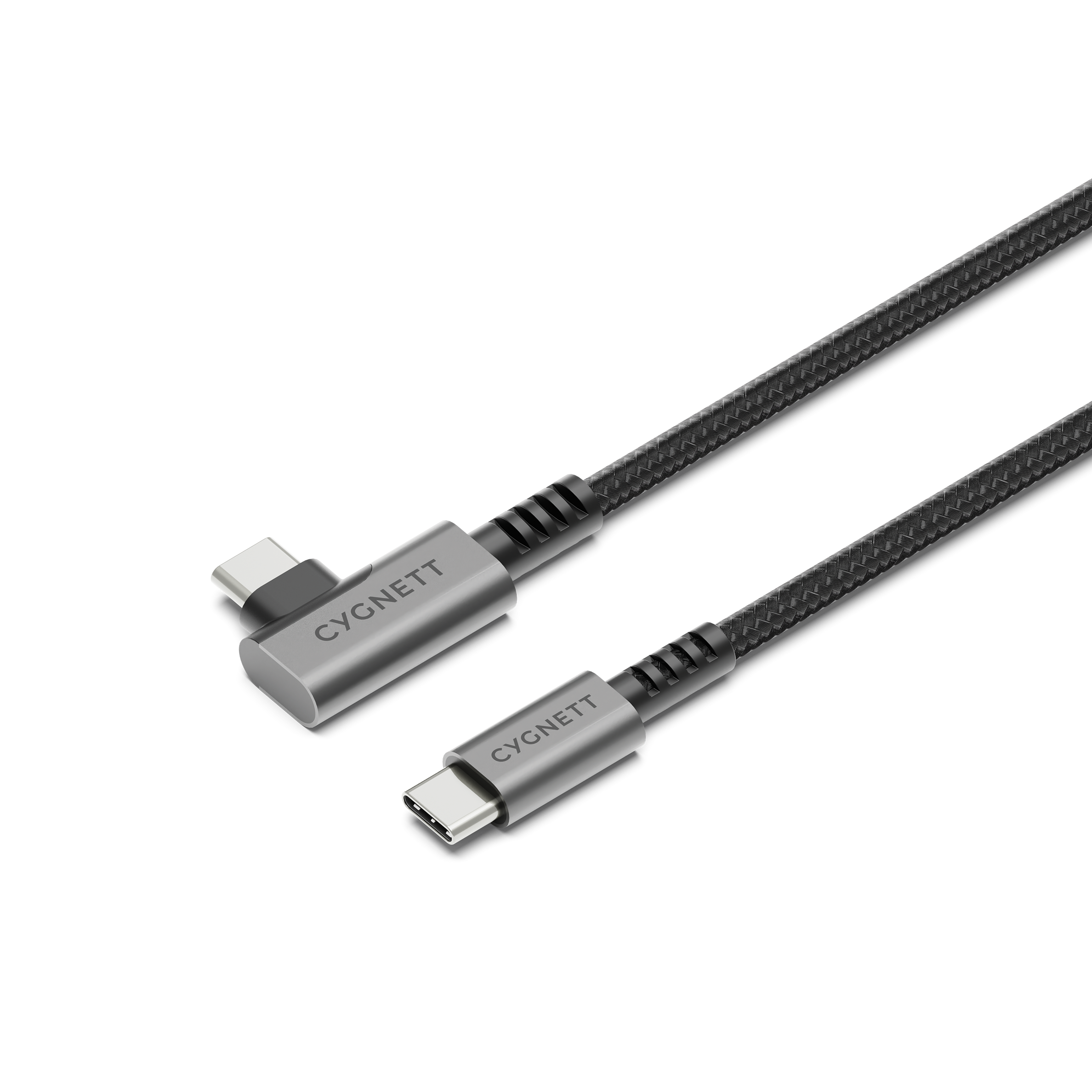 Right Angle USB-C to USB-C Cable - 1M