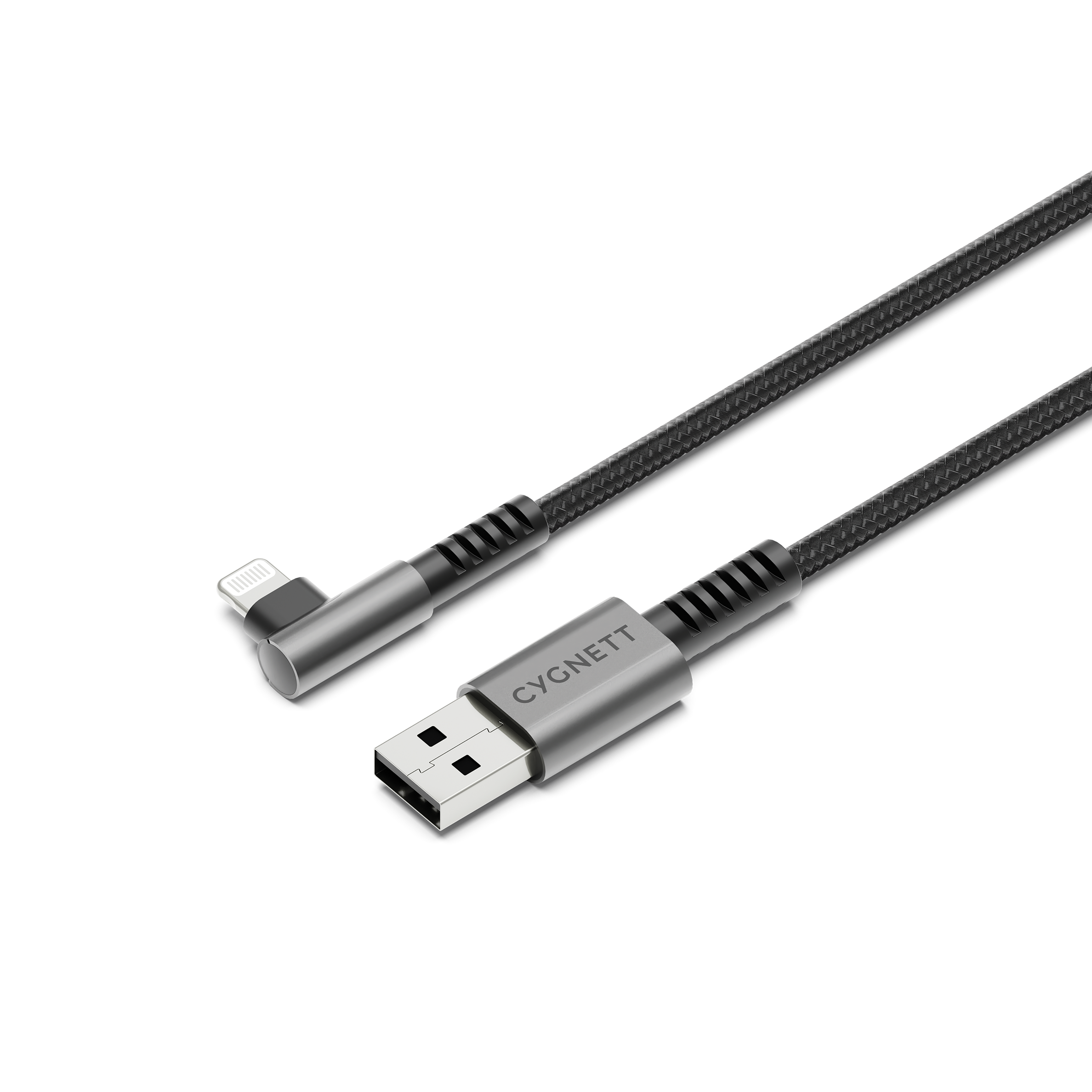 Right Angle Lightning to USB-A Cable - 1M